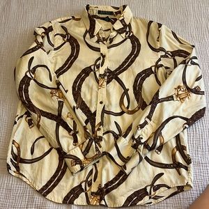 Ralph Lauren Women’s Button Up Top